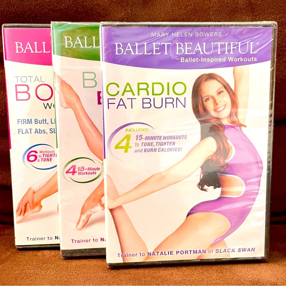 Ballet 🩰 fitness DVD 📀 set